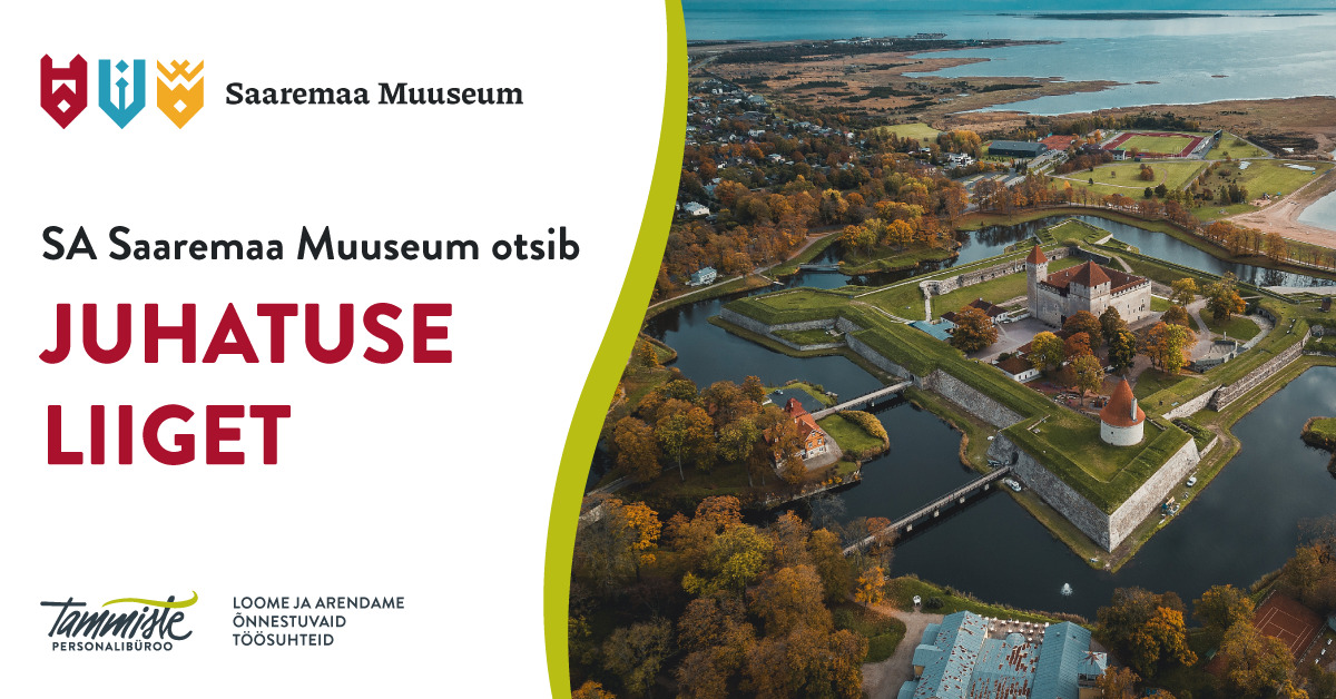 FB right column SA Saaremaa Muuseum juhatuse liige 09.2023 - Tammiste värbamine & koolitus